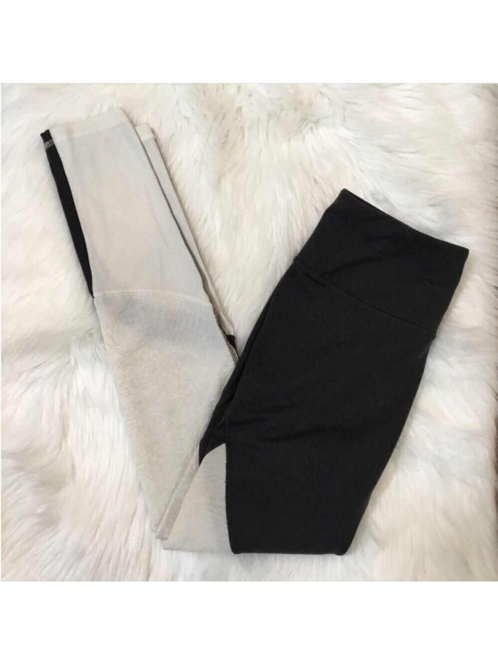 CALIA Onyx Lace limited edition dark gray & white leggings woman’s S